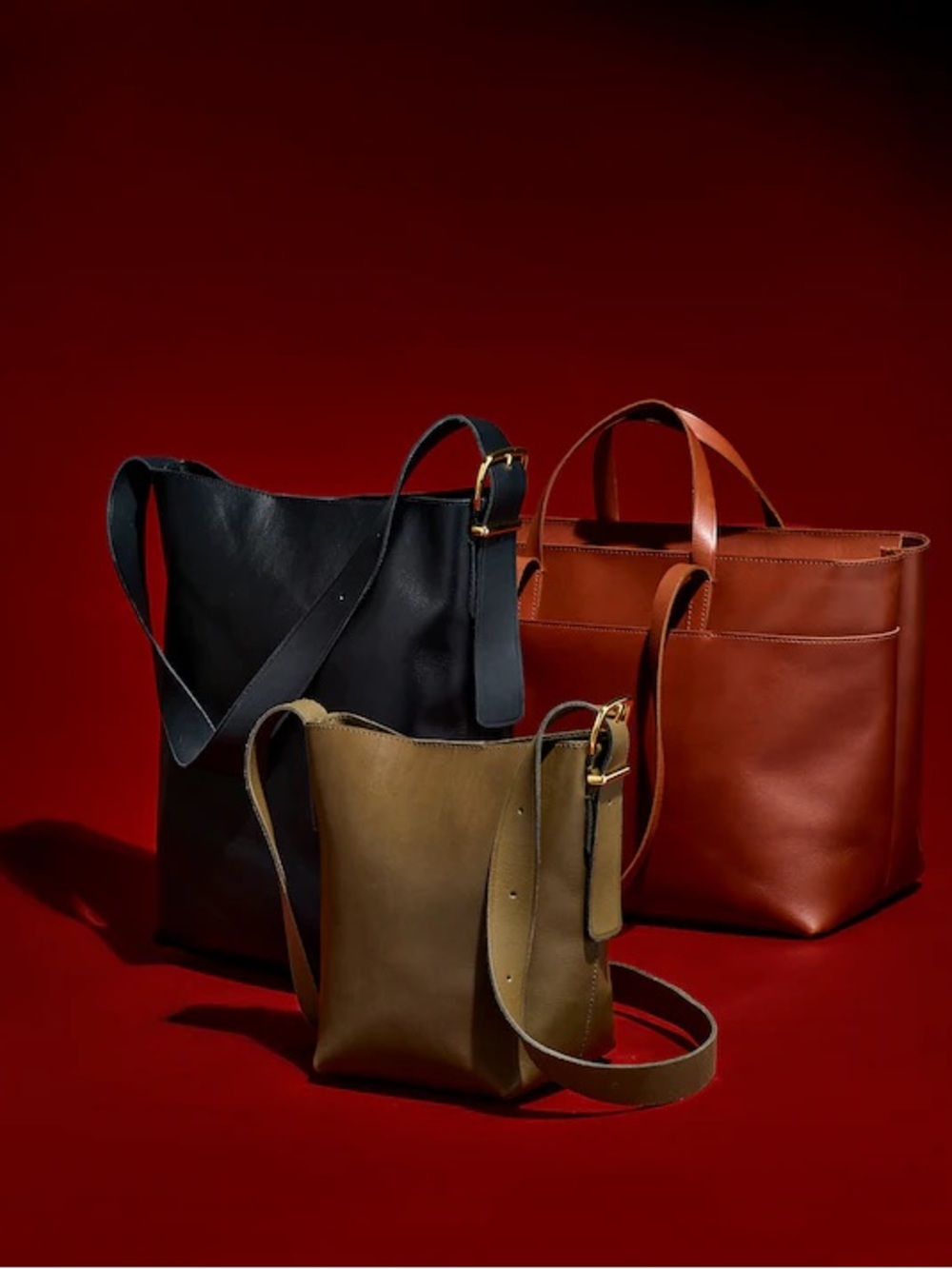 NWT Madewell The Zip-Top Essential Tote Leather Warm Cinnamon - Picture 14 of 14